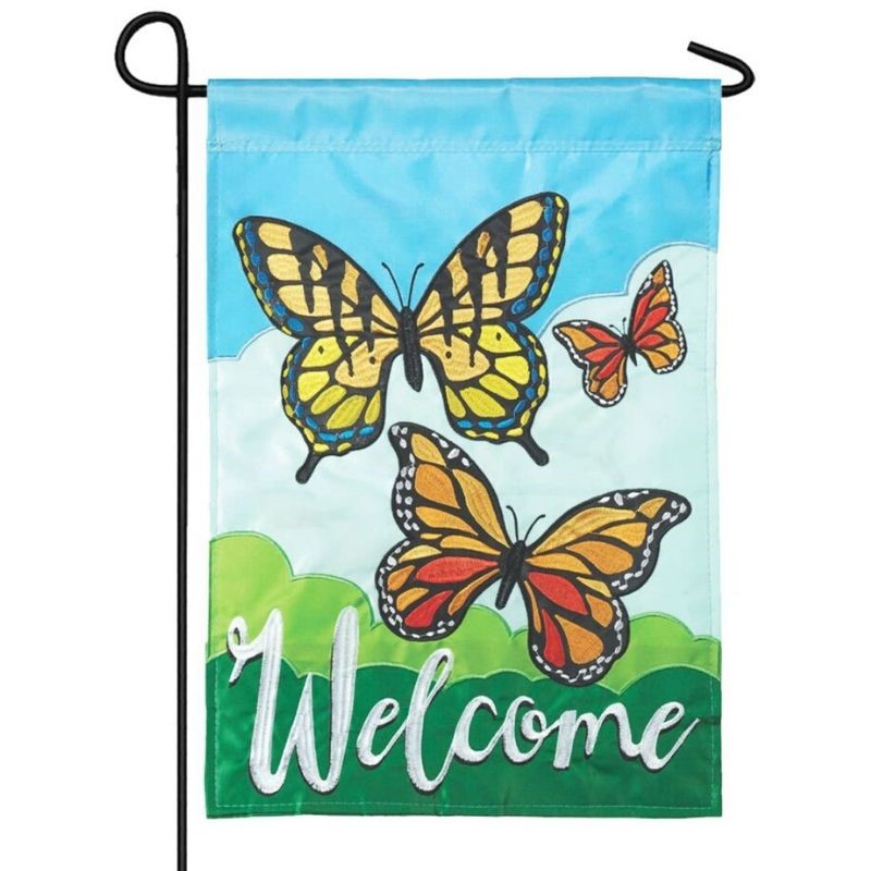 Butterflies Garden Flag